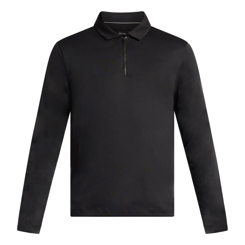 Michael Kors Zwarte Polo Shirt Black Heren