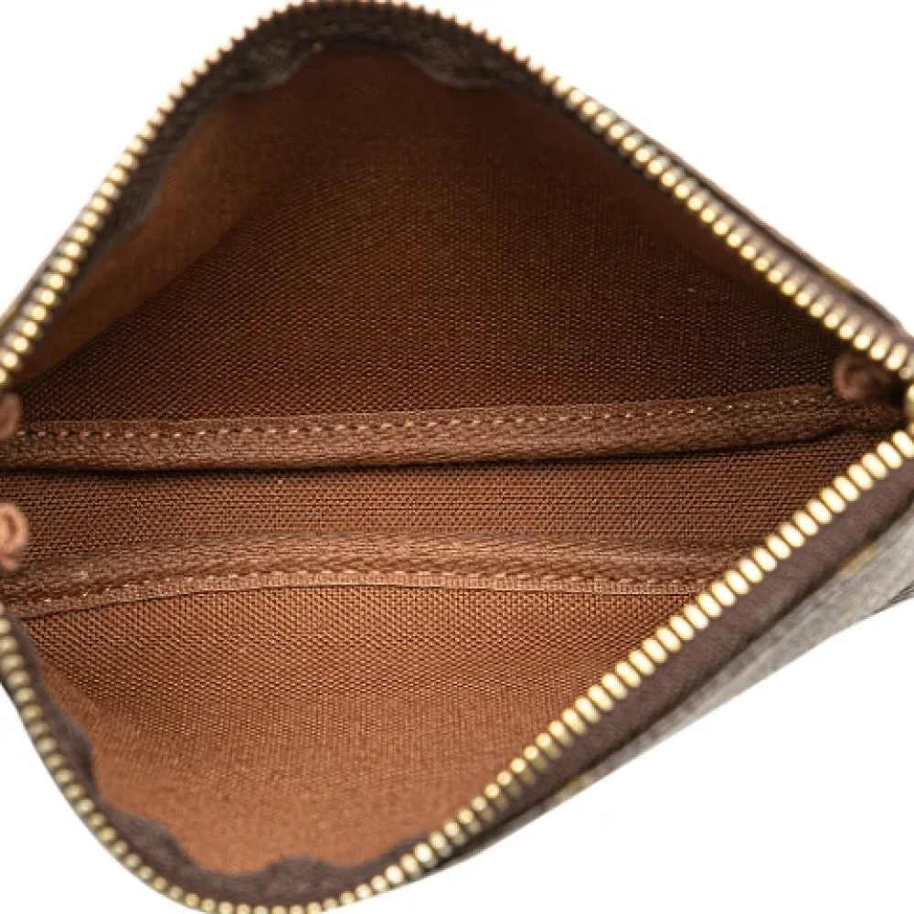 Louis Vuitton Vintage Pre-owned Canvas handbags Brown Dames