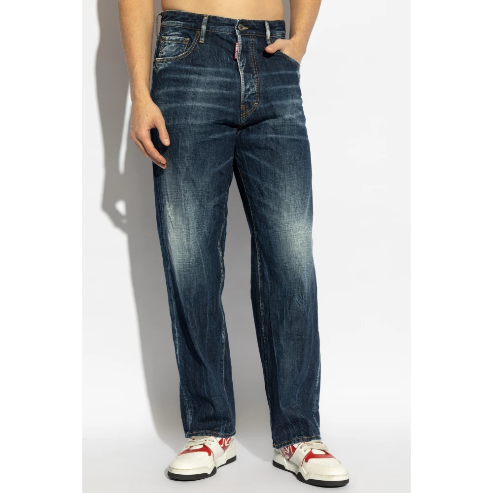 Dsquared2 Jeans Loose Blue Heren
