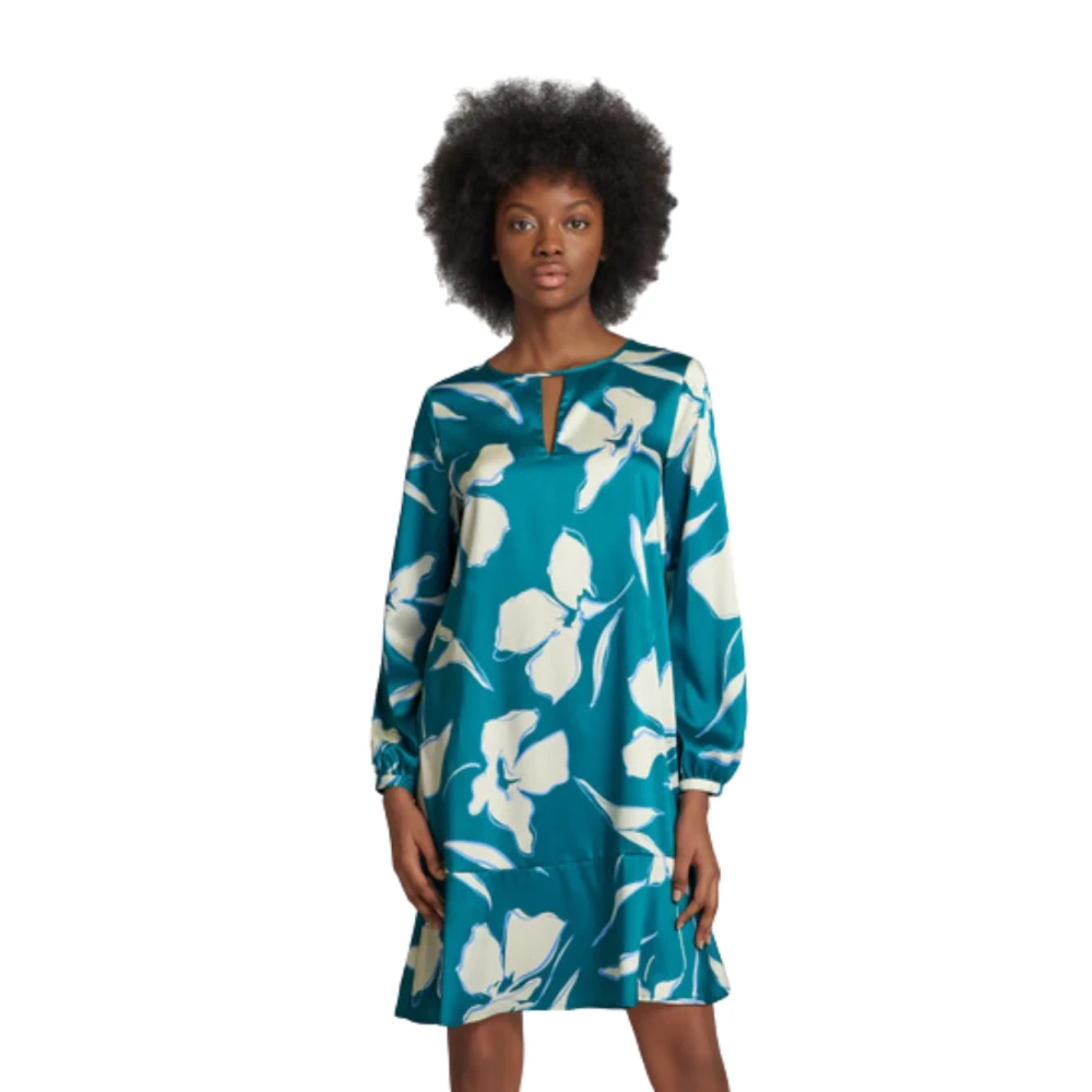 Pennyblack Bloemen Gronda Jurk Green Dames