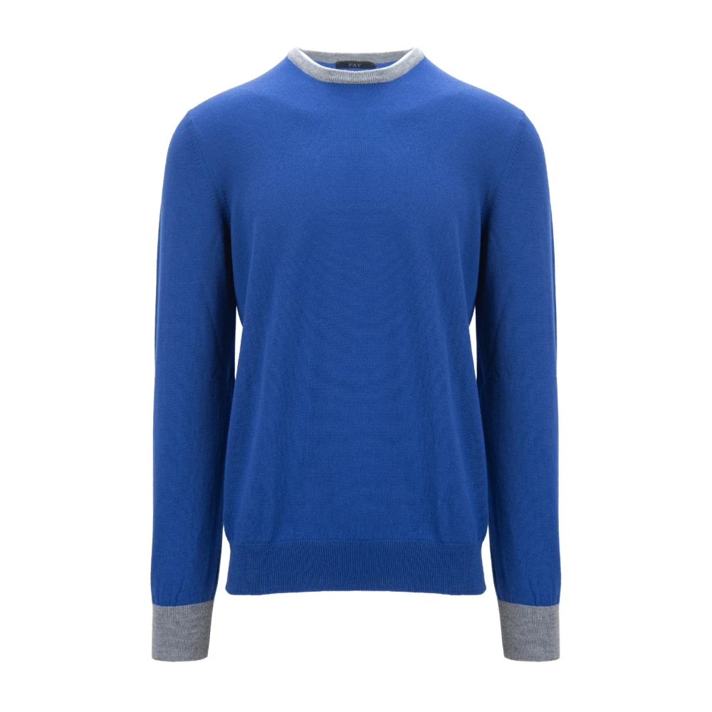 Knitwear > Round-neck Knitwear - - Fay - Modalova
