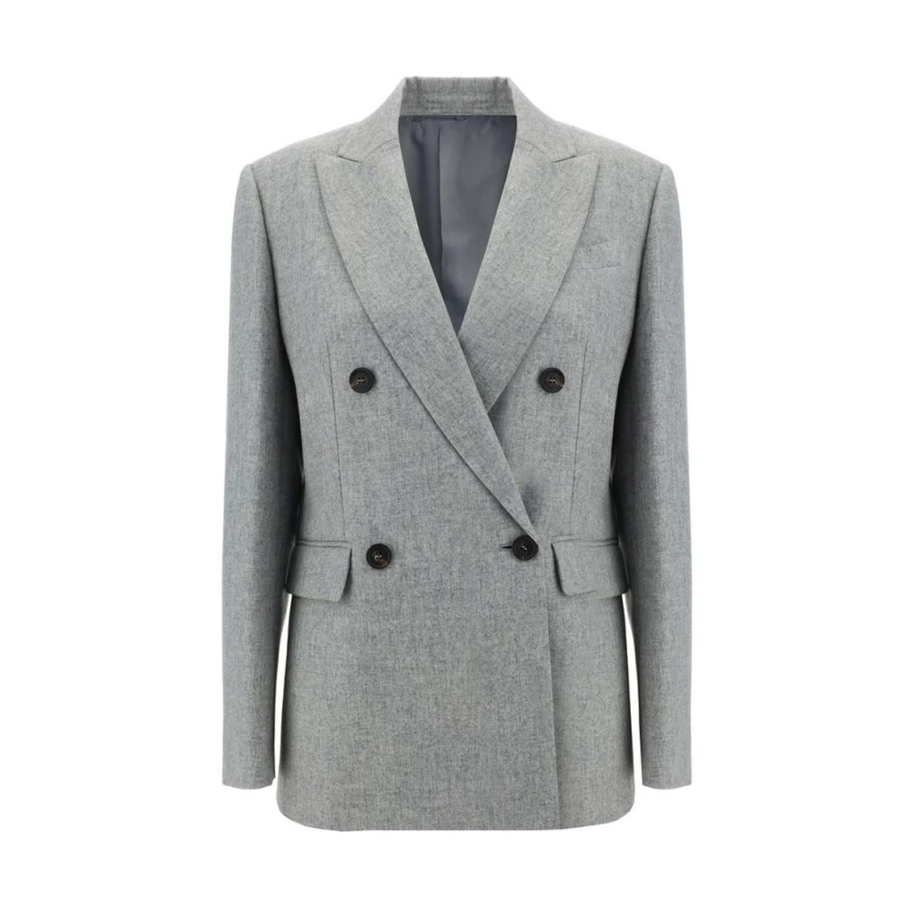 Jackets > Blazers - - Brunello Cucinelli - Modalova