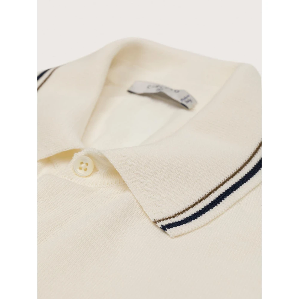 Circolo 1901 Klassieke Polo Shirt White Heren