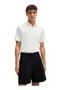 polo-decontracte-en-coton-et-lin-blanc