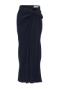 jupe-maxi-marine-avec-drape