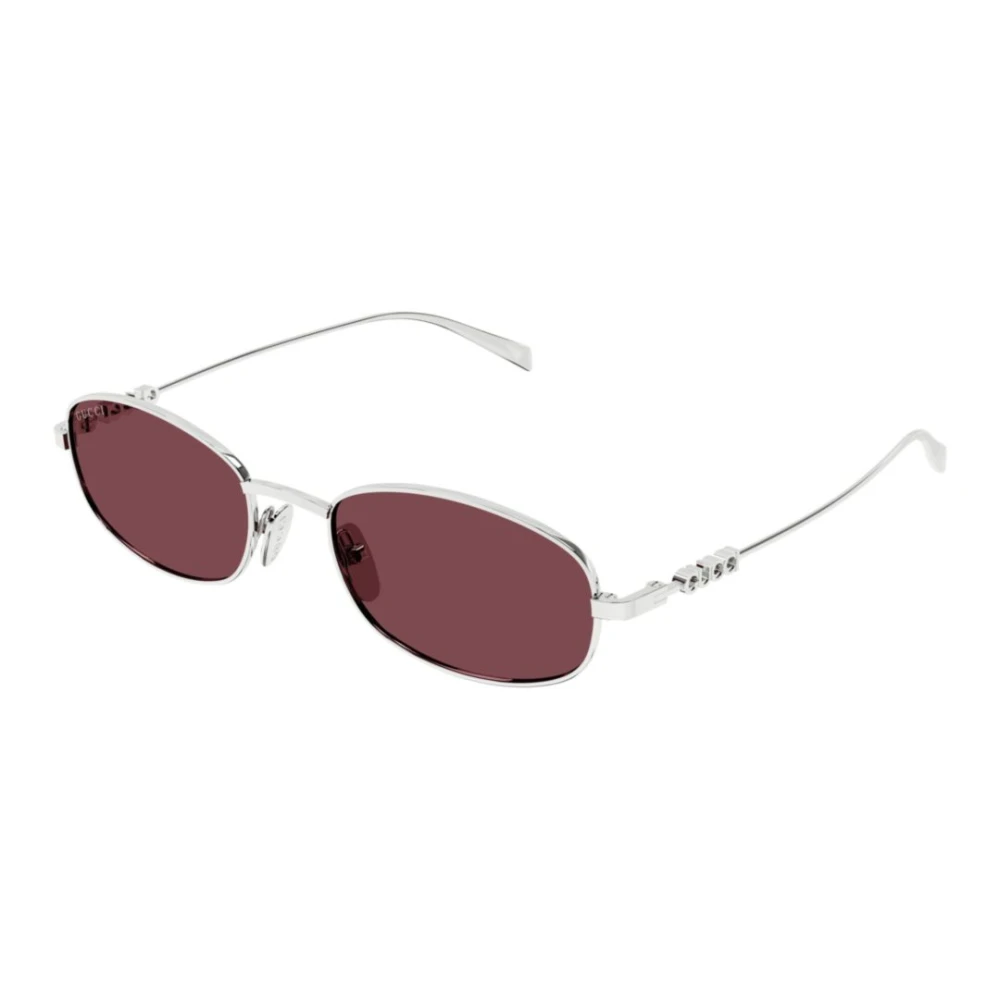 Gucci Unisex Gray Sunglasses, 54 Mm, Oval Sunglasses