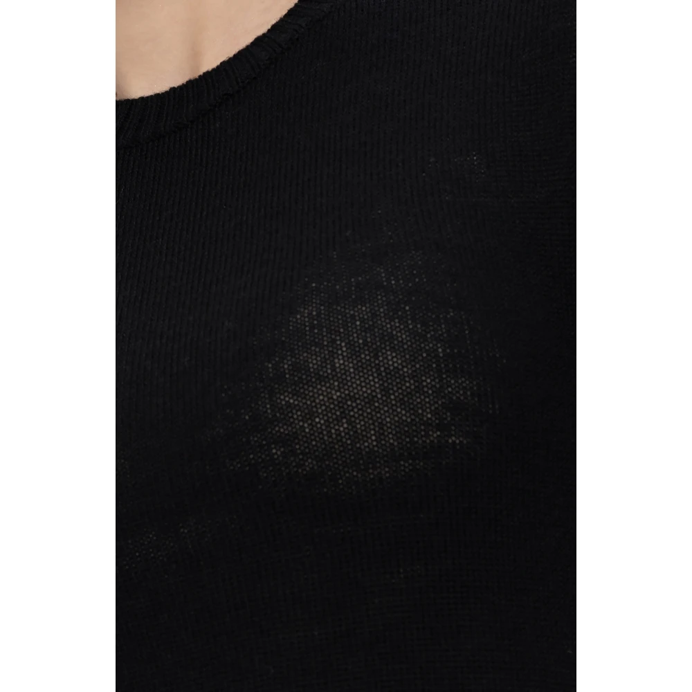 Jil Sander Wollen trui Black Dames