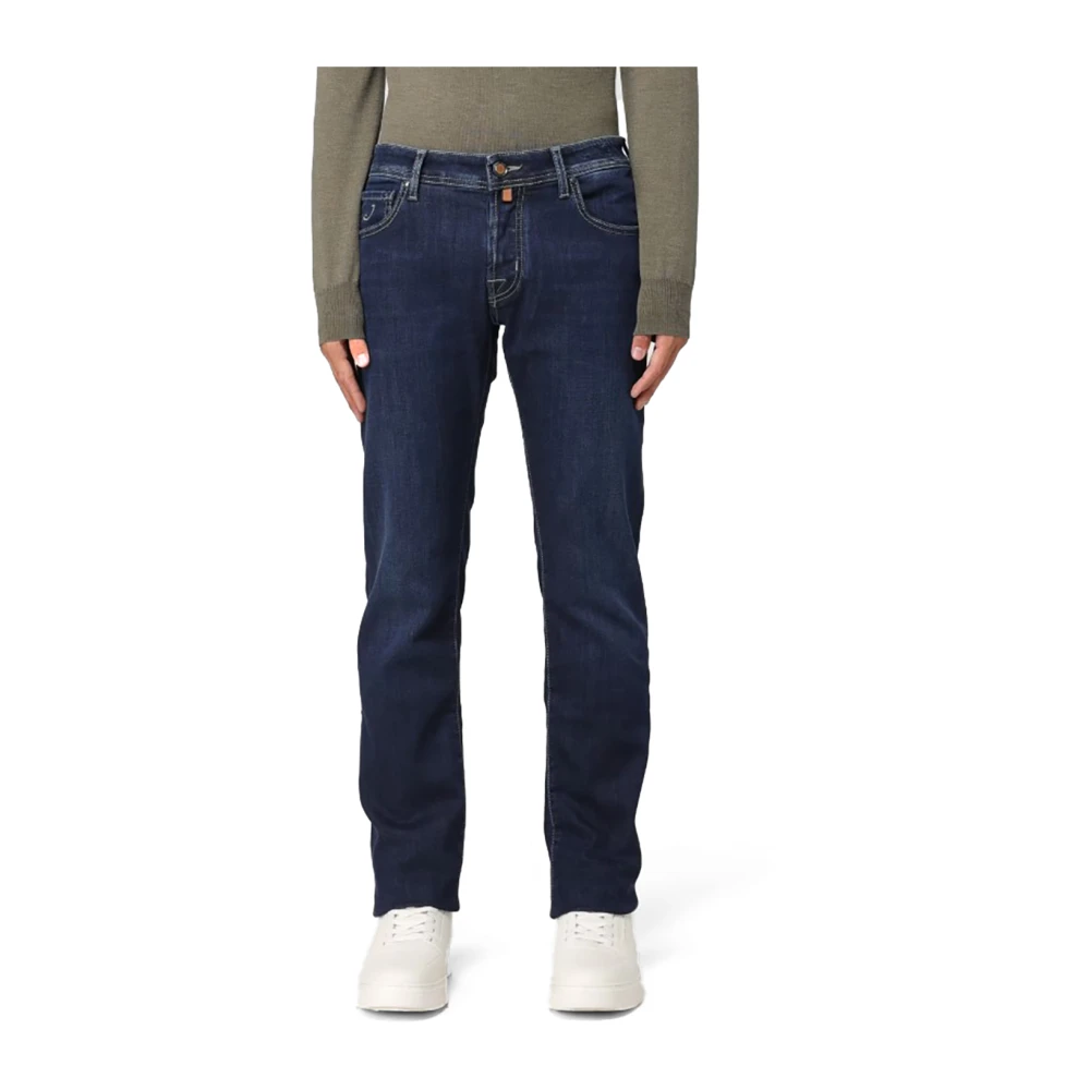 Jacob Cohën Regular Fit Lage Taille Jeans Blue Heren