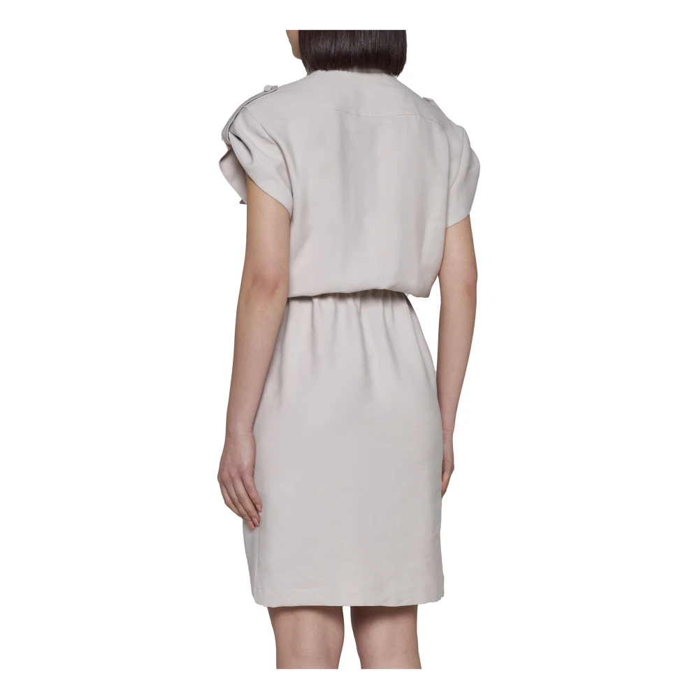 Blanca Vita Elegante Beige Jurk Beige Dames