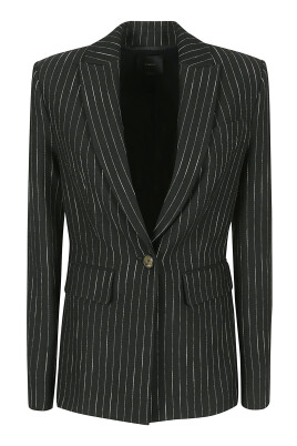 Pinko Fitted Sequinned Venta - Blazers Mujer Negros