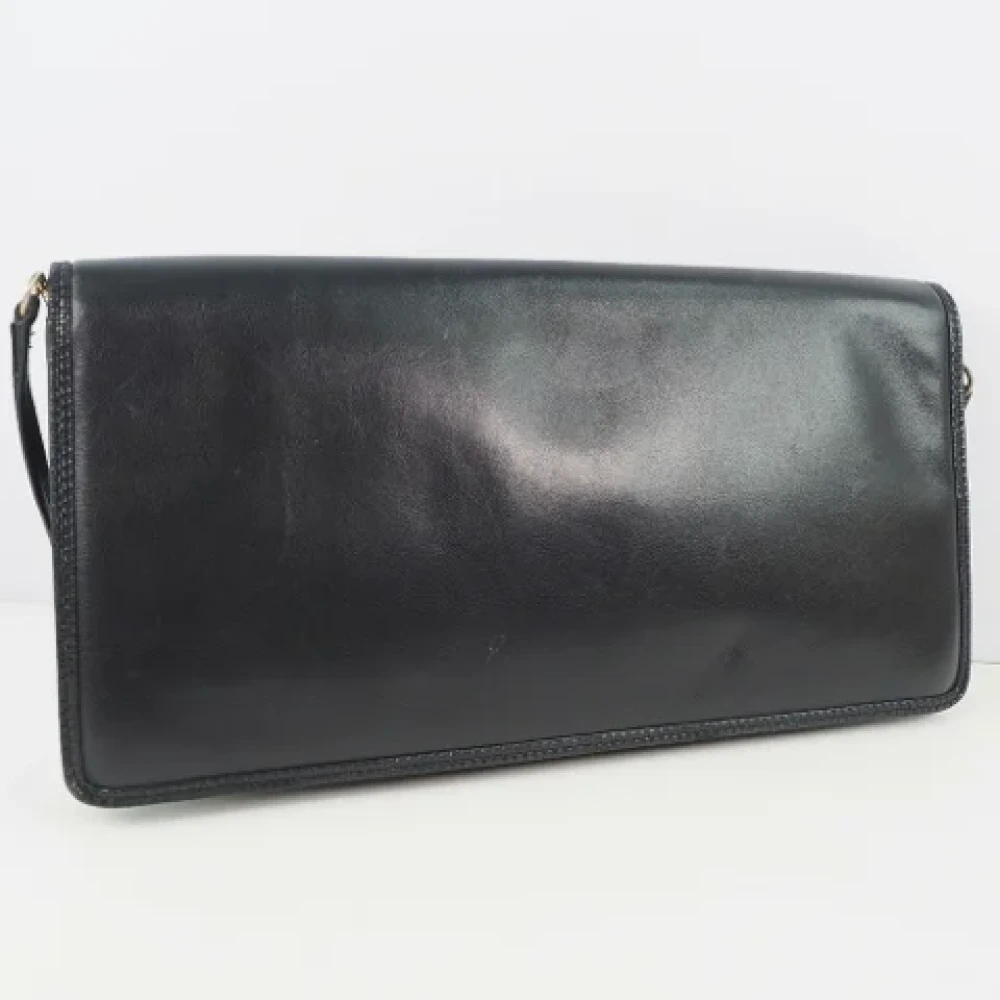Bally Pre-owned Fabric shoulder-bags Black Dames