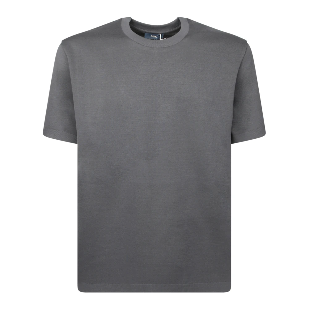 Herno - Tops > T-Shirts - Gray - Herno - Modalova