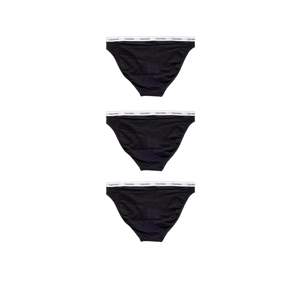 Calvin Klein Zwarte Katoenen Ondergoed Collectie Lente Zomer Black Dames