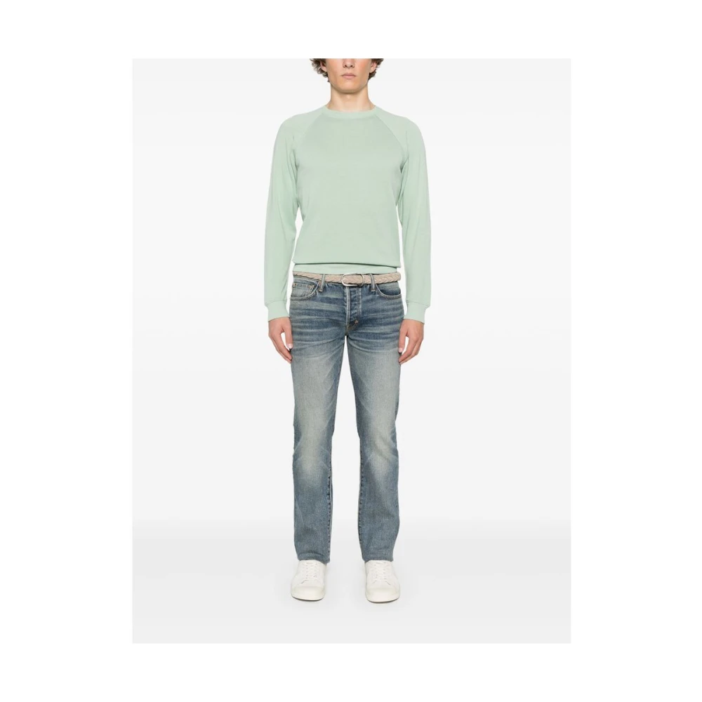 Tom Ford Stijlvolle Jeans voor Mannen Blue Heren