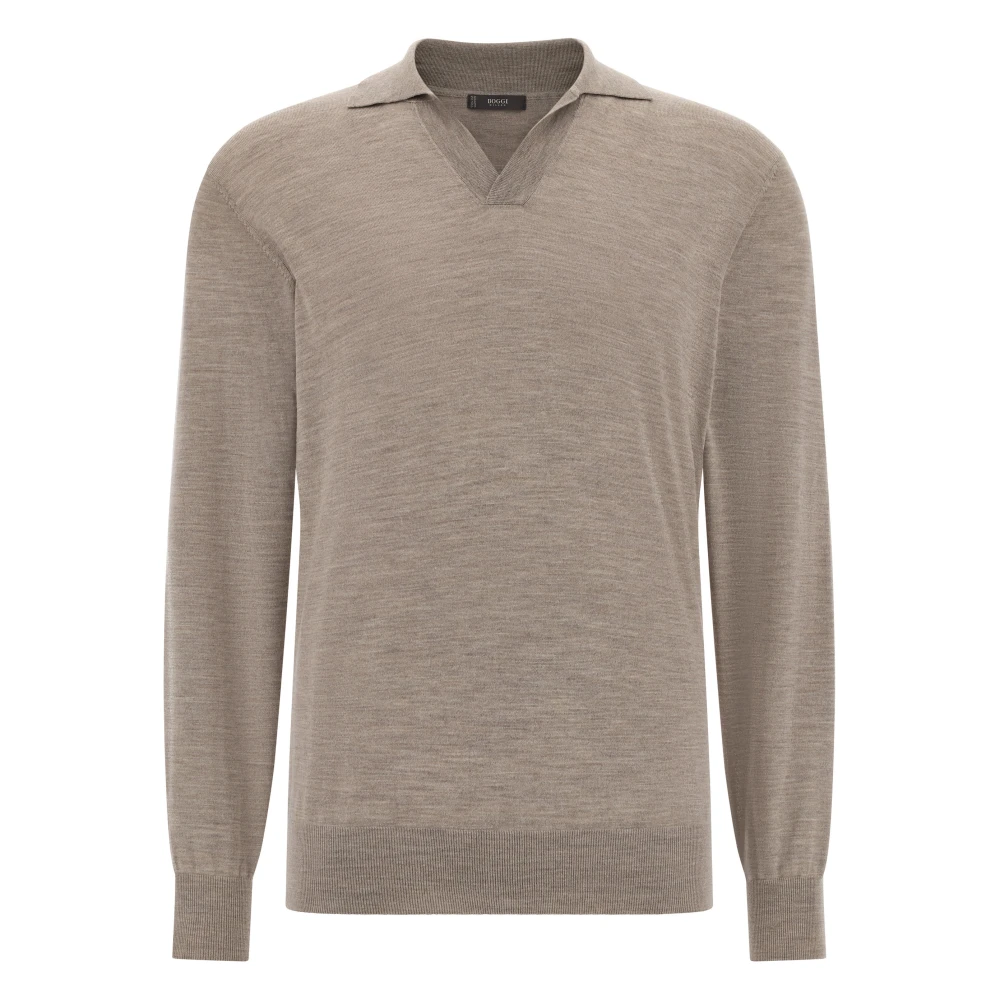 Boggi Milano Herren Grau Knitwear