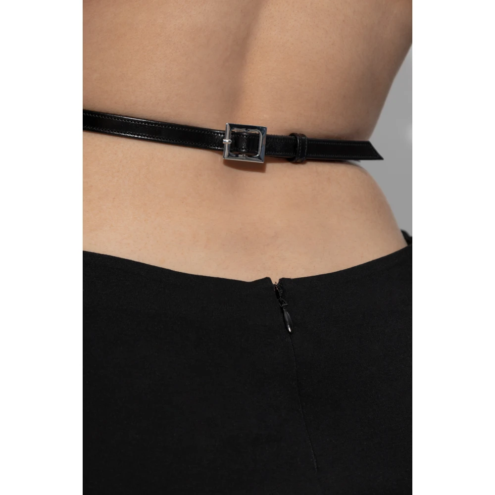 Dsquared2 Jurk met uitsparingen Black Dames