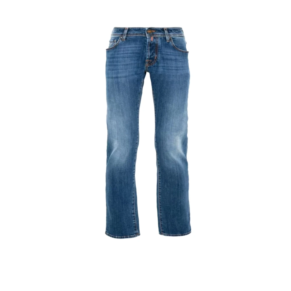 Jacob Cohën Regular Fit Lage Taille Jeans Blue Heren