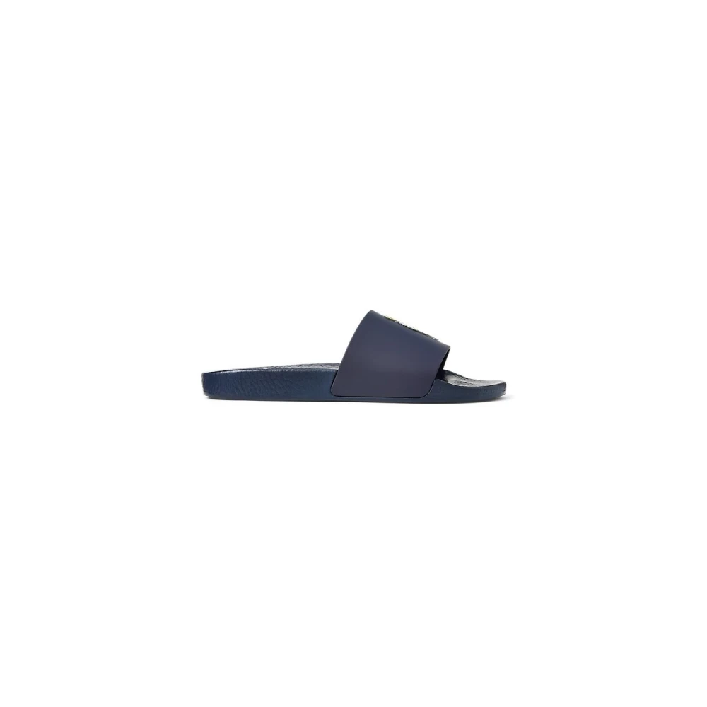 Polo Ralph Lauren Men's Blue Sliders, 6 Uk, Stylish Trainers For