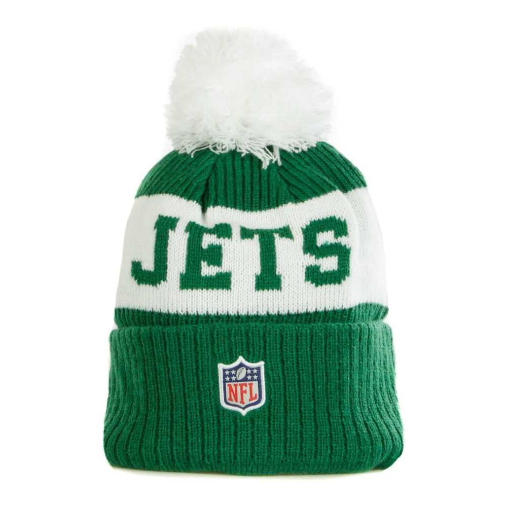 new era Sportieve Pom Herenmuts in Teamkleuren Green Heren