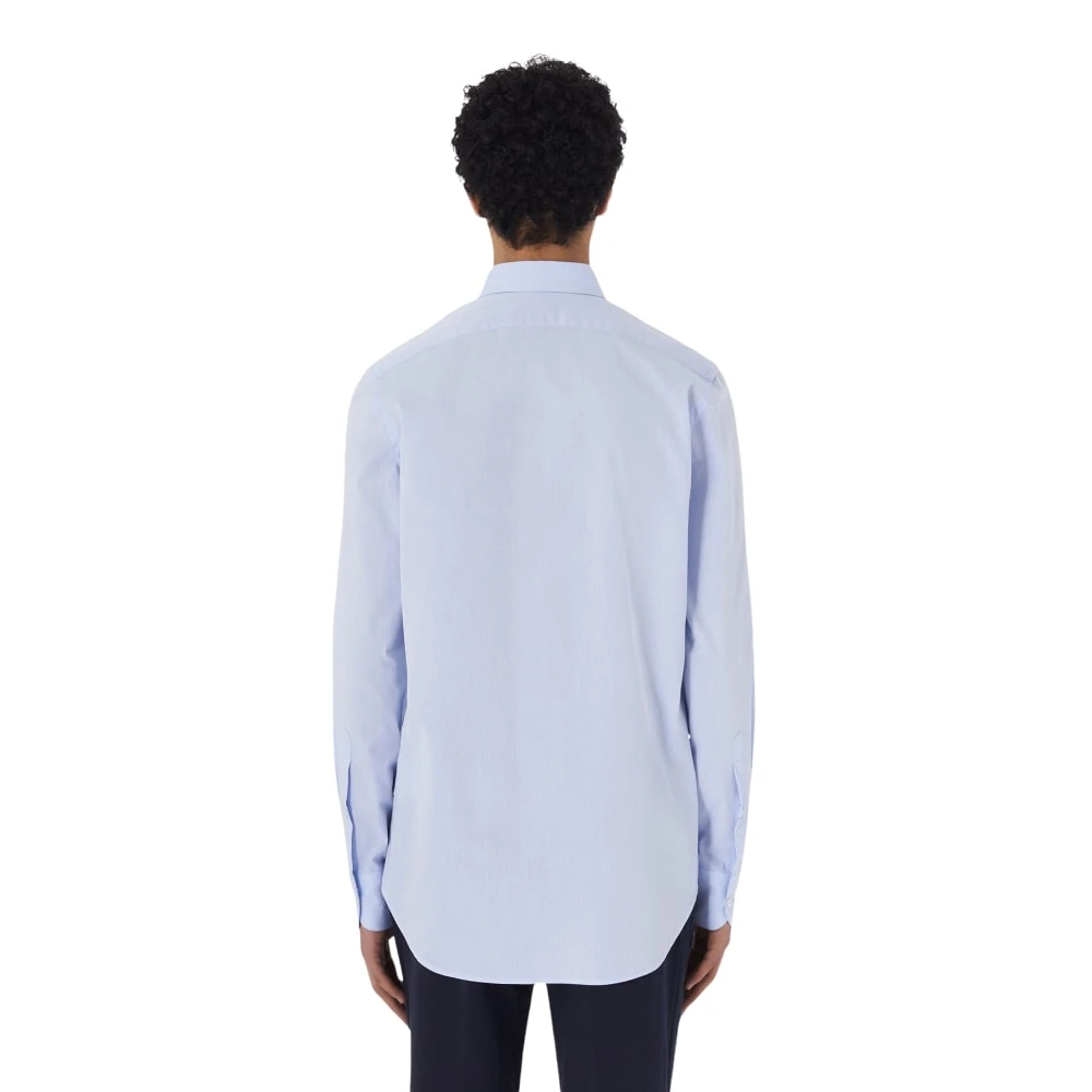 Trussardi Lange mouw overhemd Blue Heren