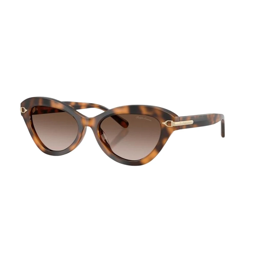 Ralph Lauren Brown Rl8236u 608913 Woman Sunglasses Acetate Turtle Cat Eye Normal Nuanced - Image 2