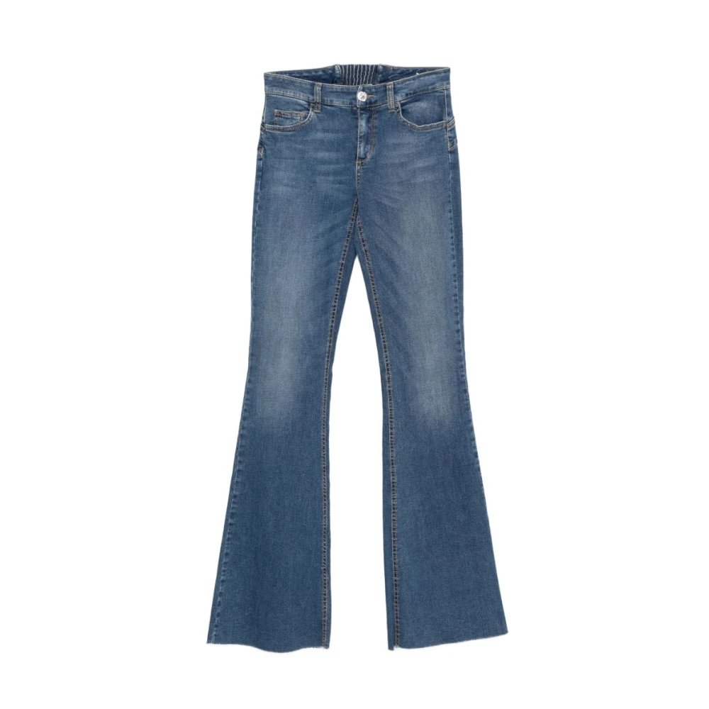 Liu Jo Kvinno Blå Jeans Dam, W31, Denim, Flared Jeans