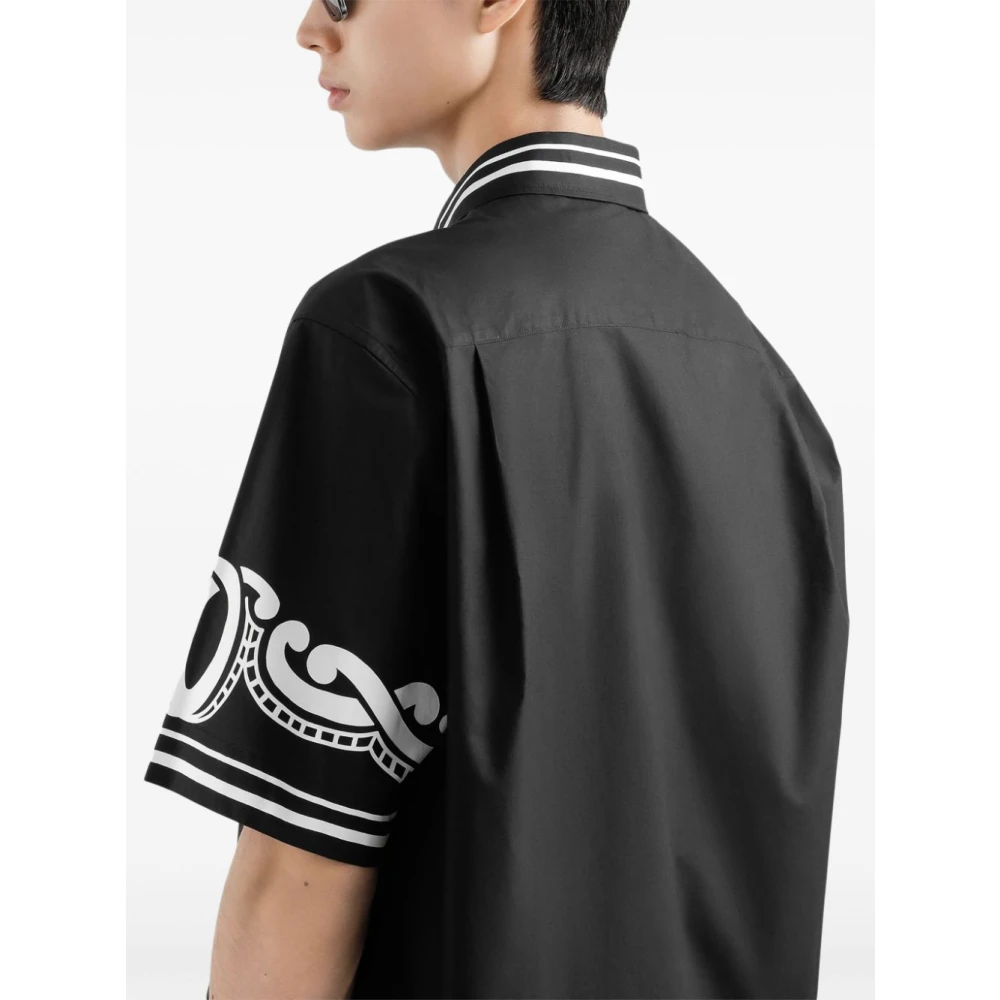 Dolce & Gabbana Stijlvolle Heren Nero Shirts Black Heren