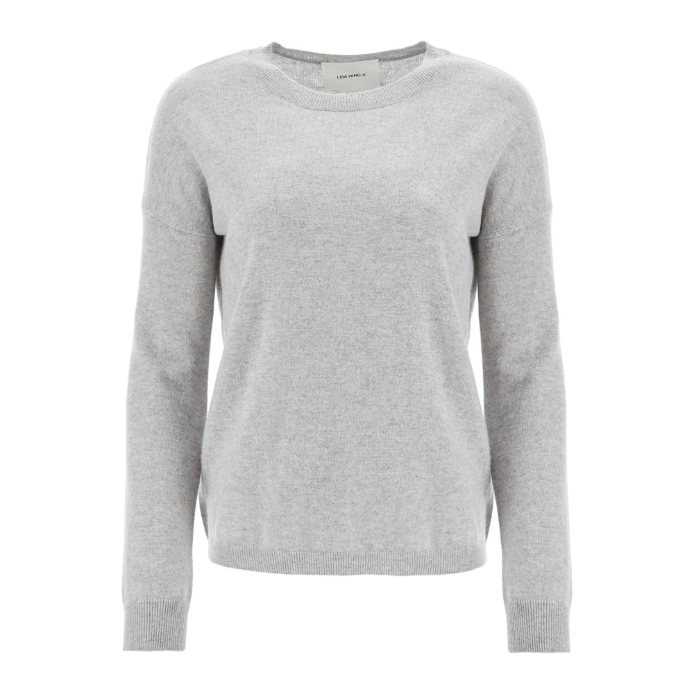 Lisa Yang Kasjmier ronde hals trui Gray Dames