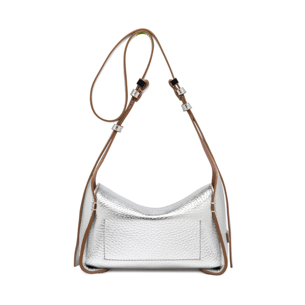 Gianni Chiarini Zilveren Schoudertas Penelope Gray Dames