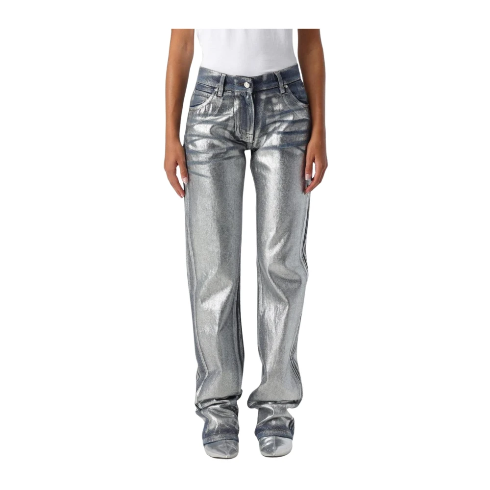 Jeans > Straight Jeans - - Msgm - Modalova
