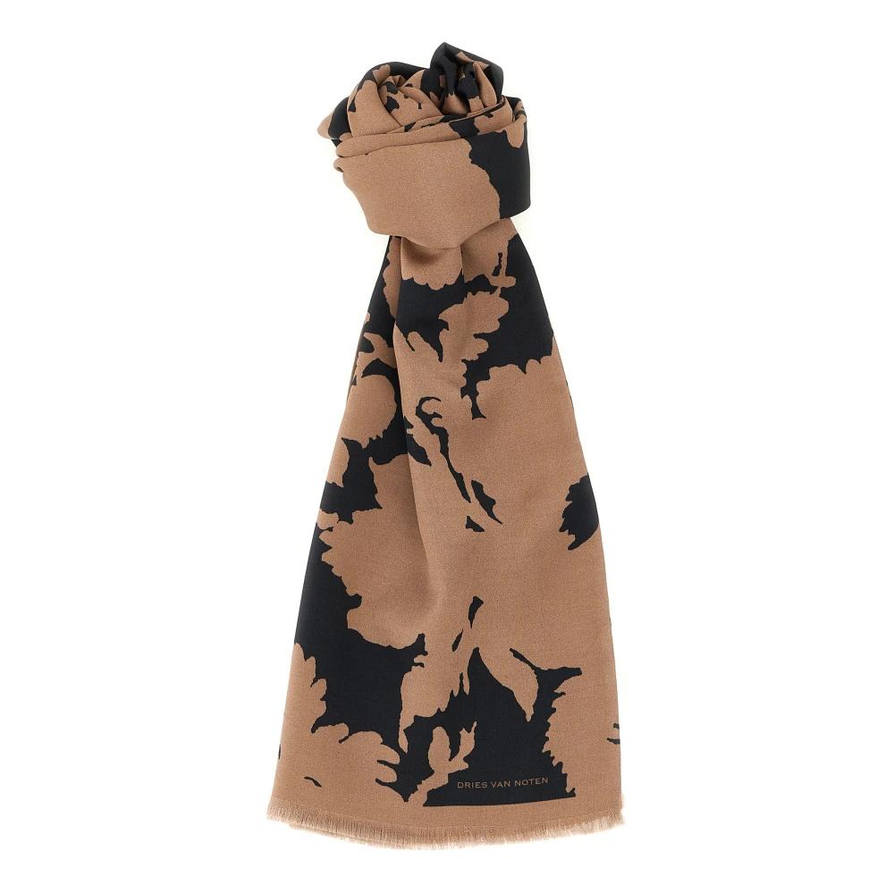 Dries Van Noten Men's Fancy Scarf