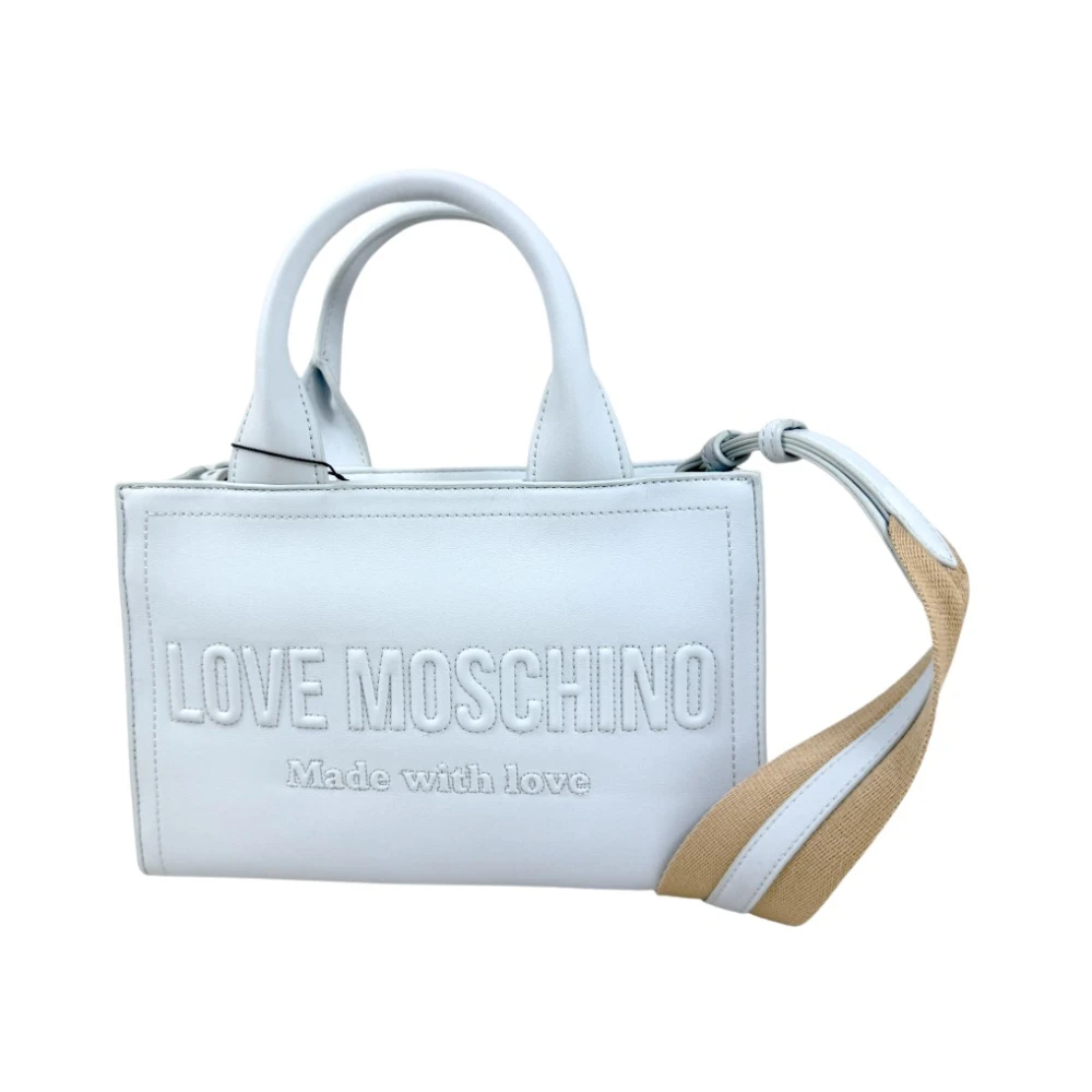 Love Moschino Women's Blue Handbags, One Size, Grs 2 Manici Piccola C/Tracolla