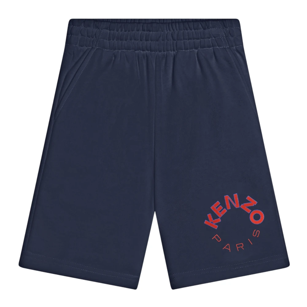 Kenzo Boys Blue Shorts, 14 Y, Core Program D1 Bermuda Shorts
