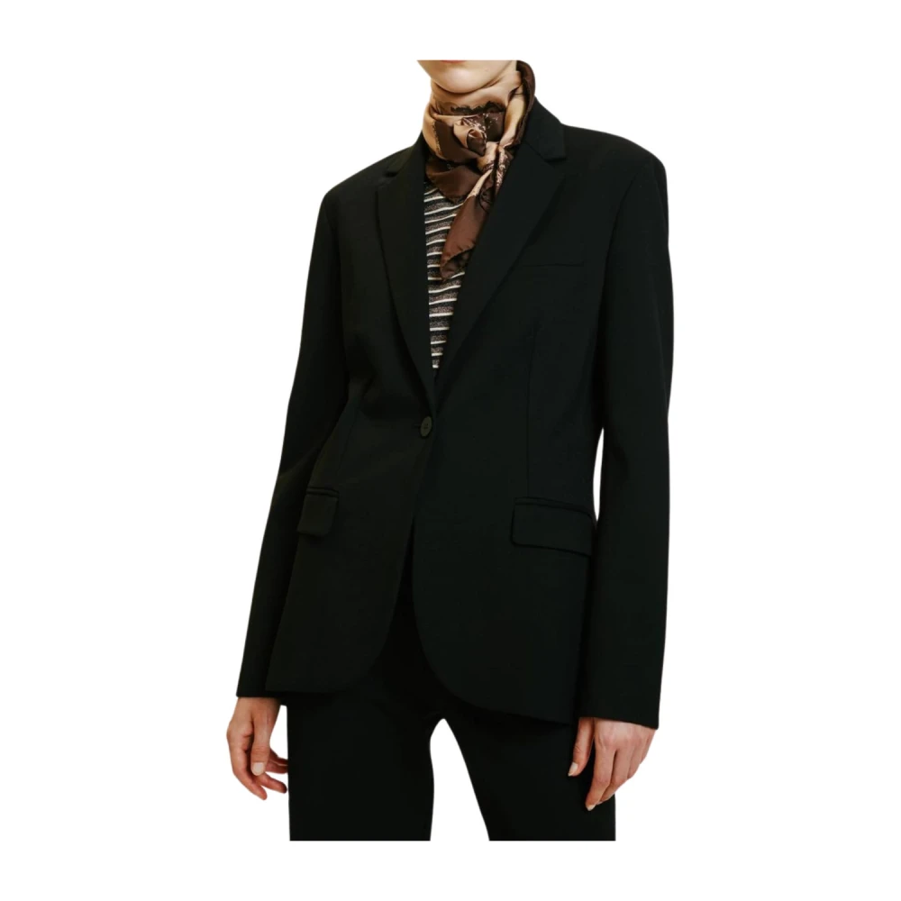 Momoni Milano Stitch Hakama Jas Black Dames