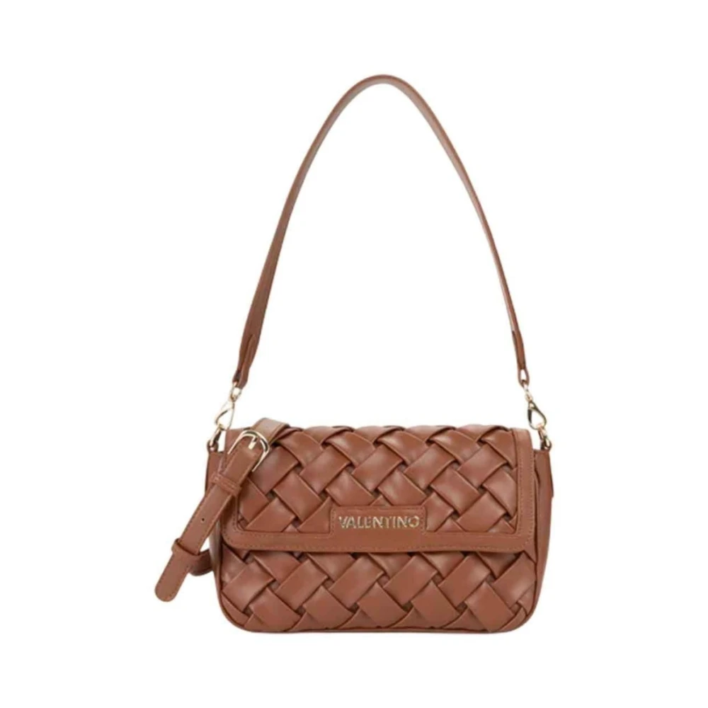 Valentino By Mario Valentino Women's Brown Shoulder Bags, One Size, Ennis Synthetic Bag