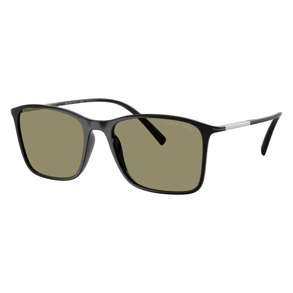 Giorgio Armani Unisex Black Ar8231u Square Sunglasses - Sunglasses - 54 Mm - Accessories
