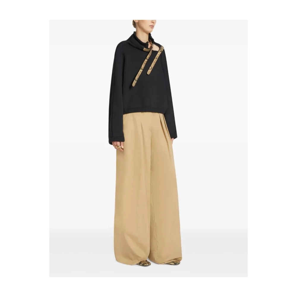 Dries Van Noten Cargo Broek in Beige Pamplona Stijl Beige Dames