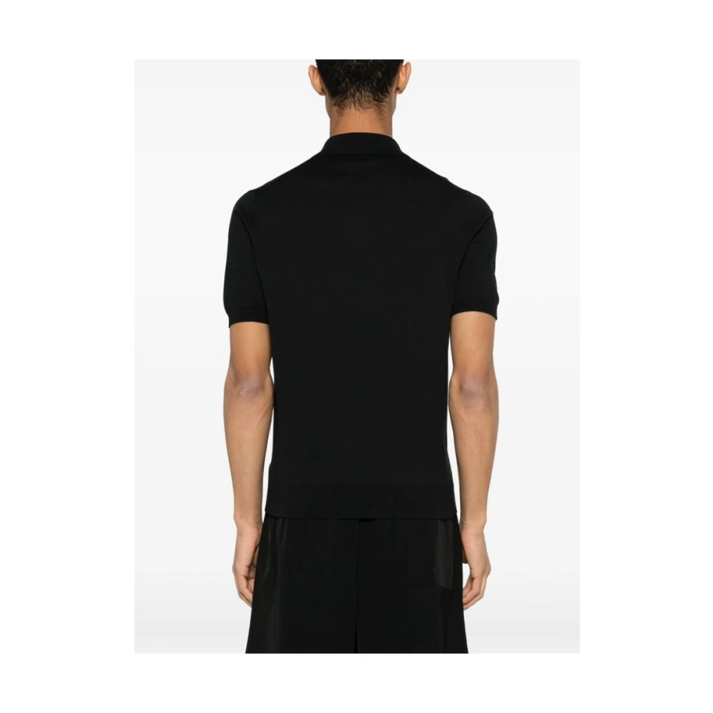 La Fileria Polo Shirts Black Heren