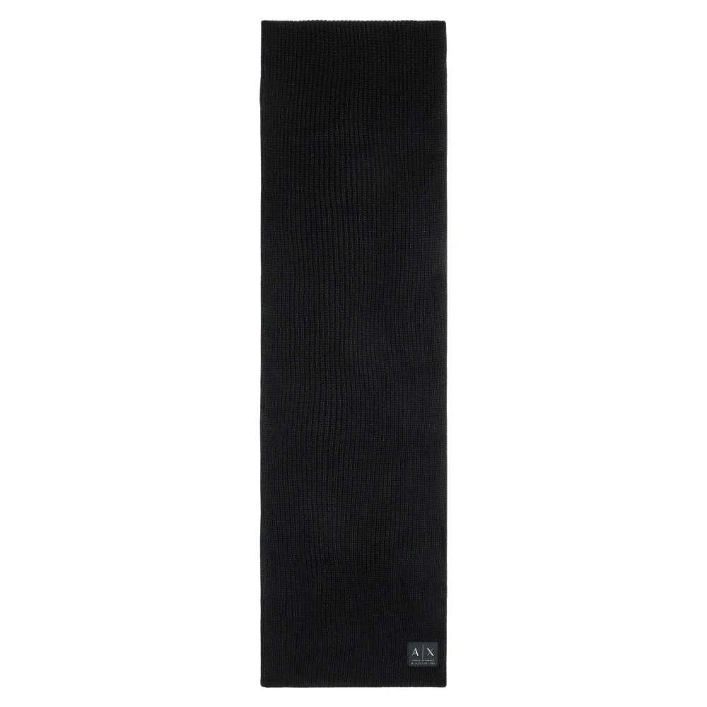 Armani Exchange Men's Black Winter Scarves, One Size, Stylish Xw000085 Af10527 Watch