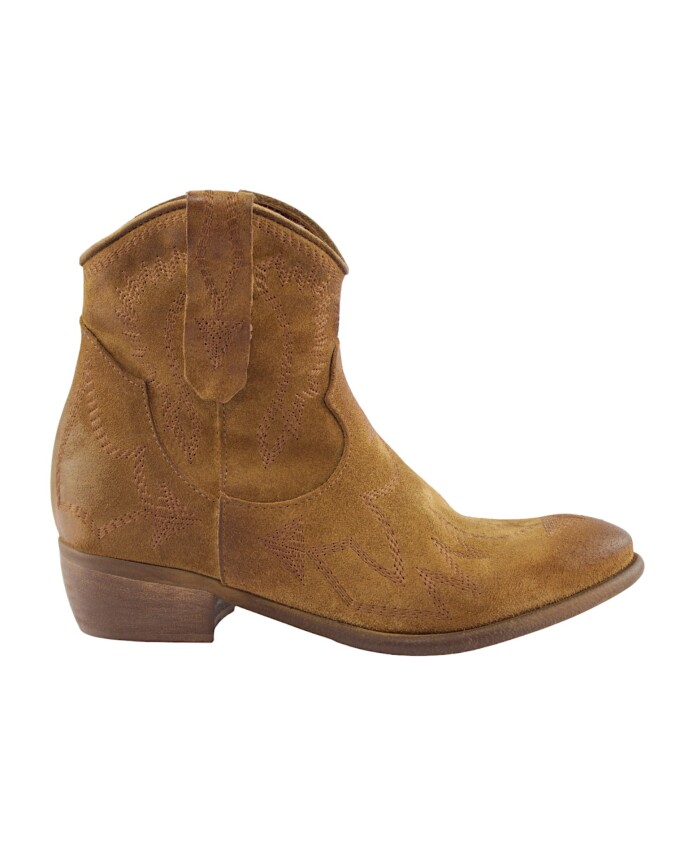 bottes-texano-en-daim-marron