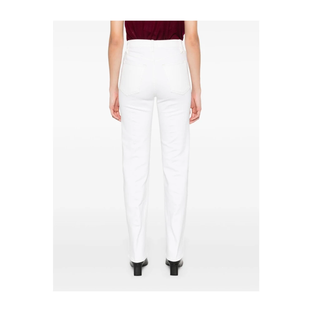 Frame Witte Ruler Jeans White Dames