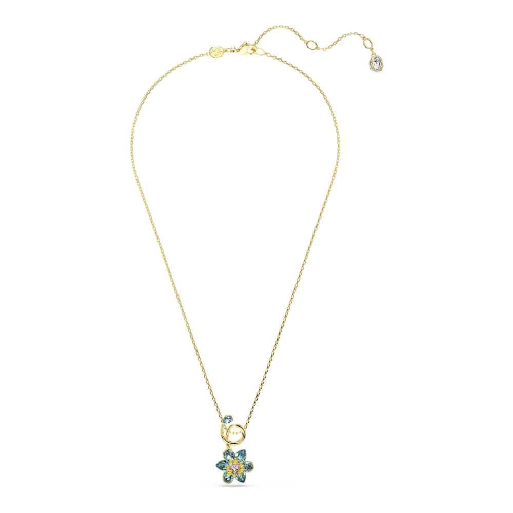 Swarovski Donna Giallo Collana Unisex Idyllia Color Oro 5709029 - Immagine 3