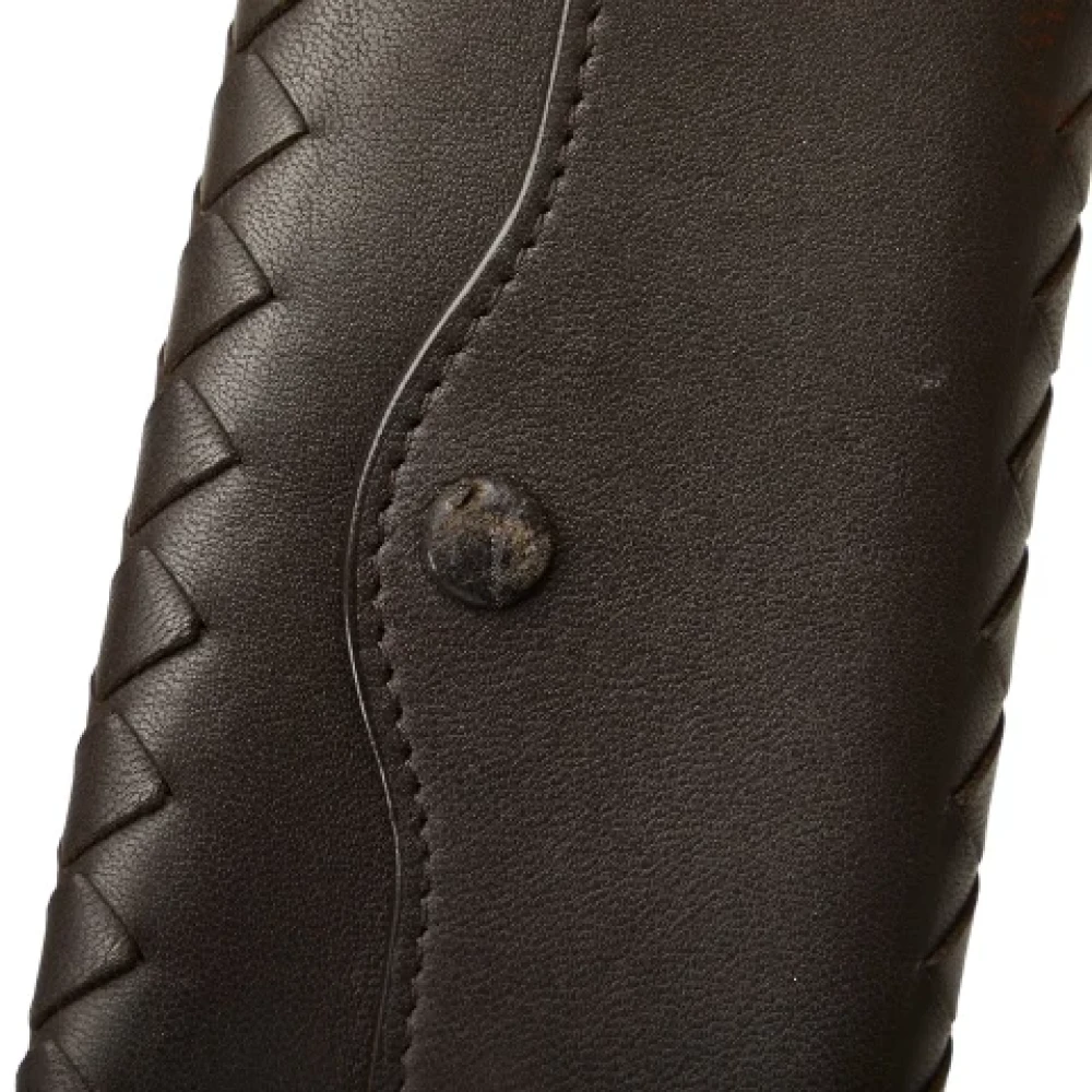 Bottega Veneta Vintage Pre-owned Leather key-holders Brown Dames