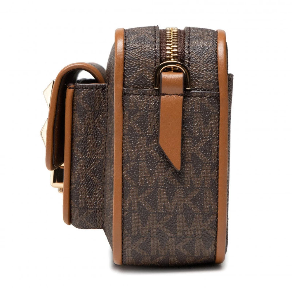 Michael Kors Bradshaw Postina Schoudertas Brown Dames