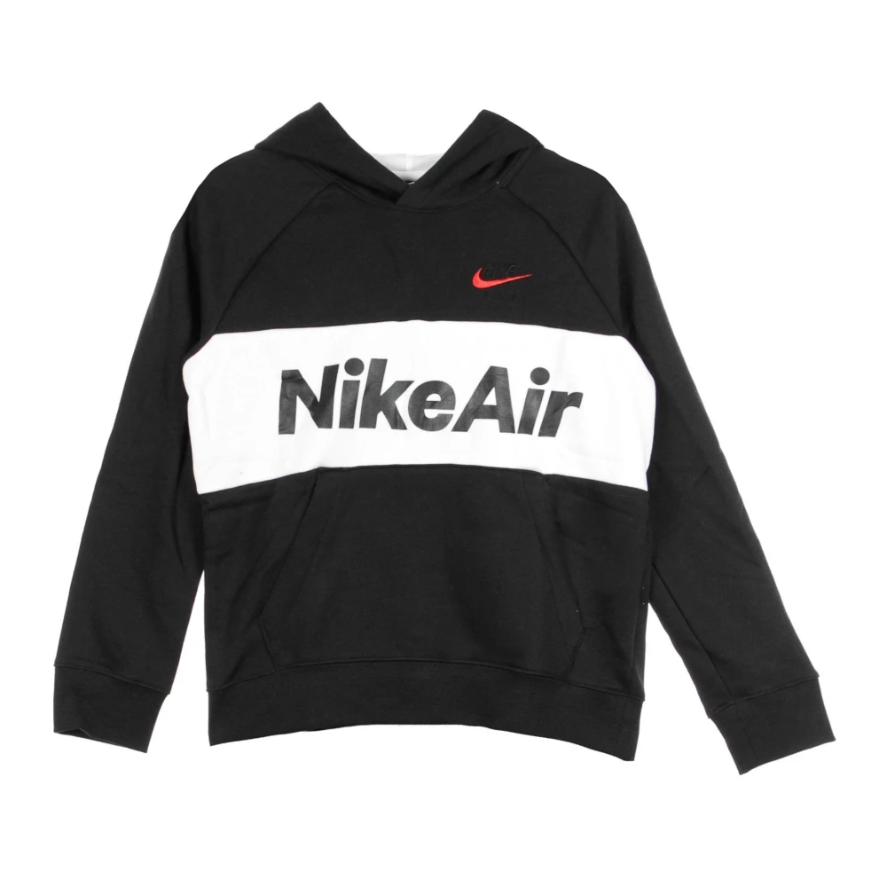 Nike Air Hoodie Zwart Wit Rood Black Heren