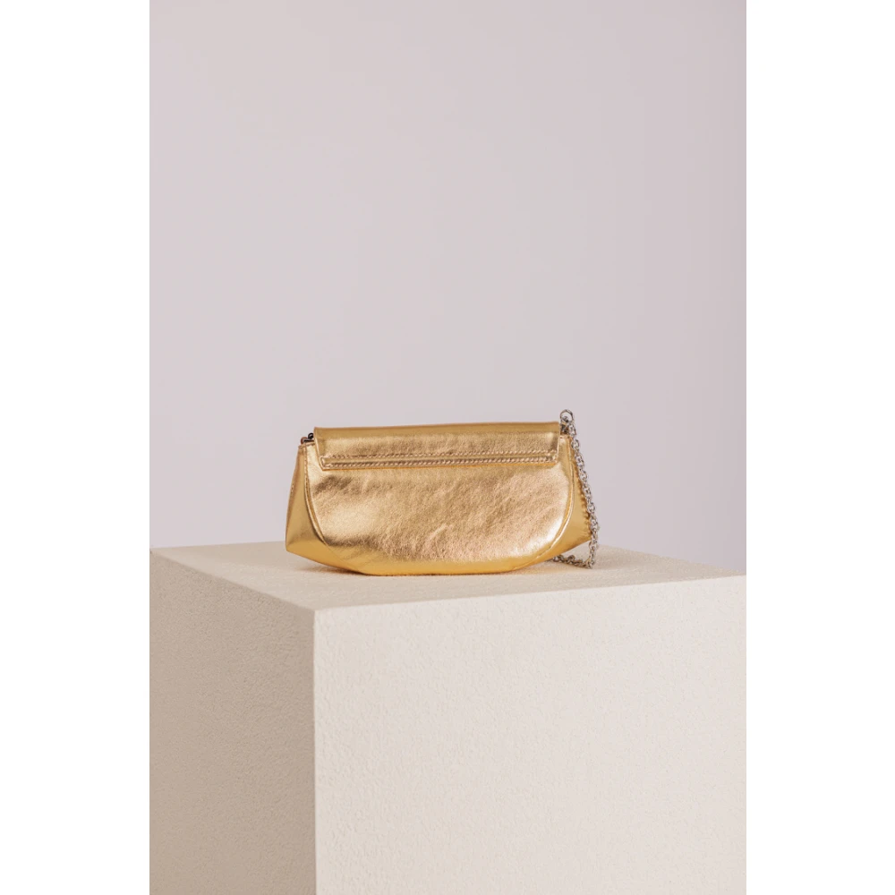 Gianni Chiarini Adele Clutch Schoudertas Rich Gold Yellow Dames