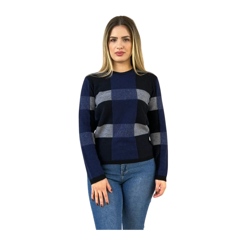 Emporio Armani Stijlvolle Shirt voor Mannen Blue Dames