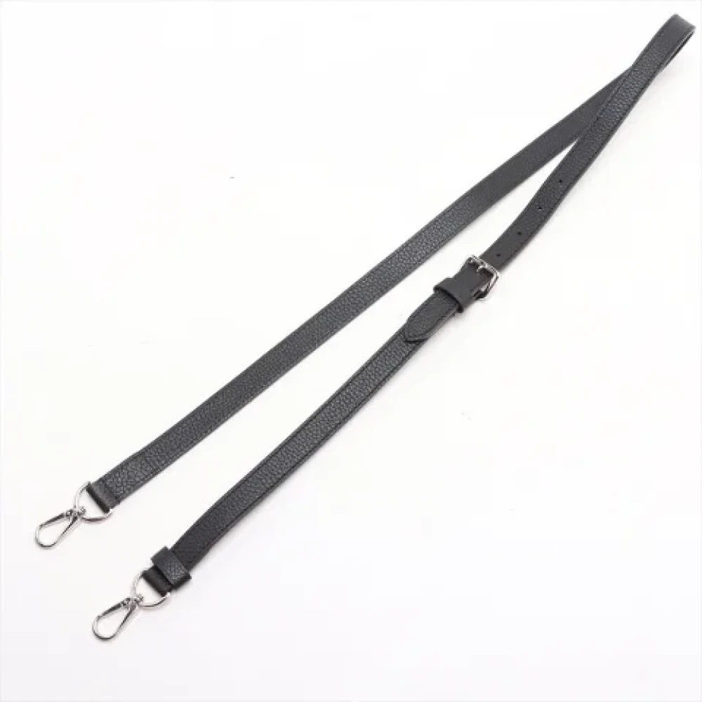 Louis Vuitton Vintage Pre-owned Leather handbags Black Dames