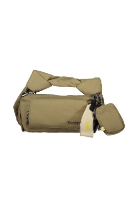 green-polyester-handbag-with-adjustable-shoulder-strap