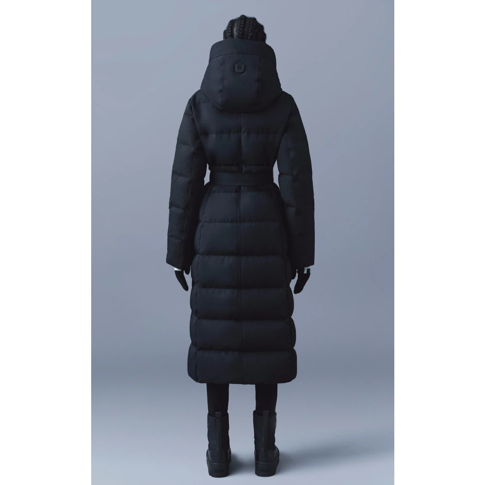 Mackage Long Shyla-NF Zwarte Pufferjas Black Dames